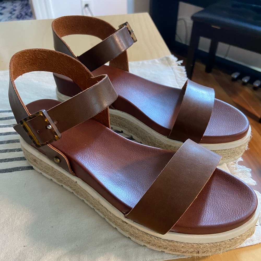 Brown MIA sandals